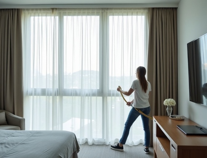 Draper Sheer Curtain Cleaning